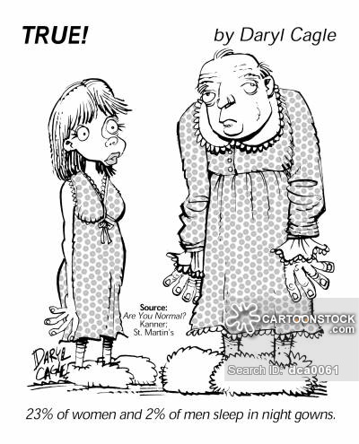 night gown cartoon