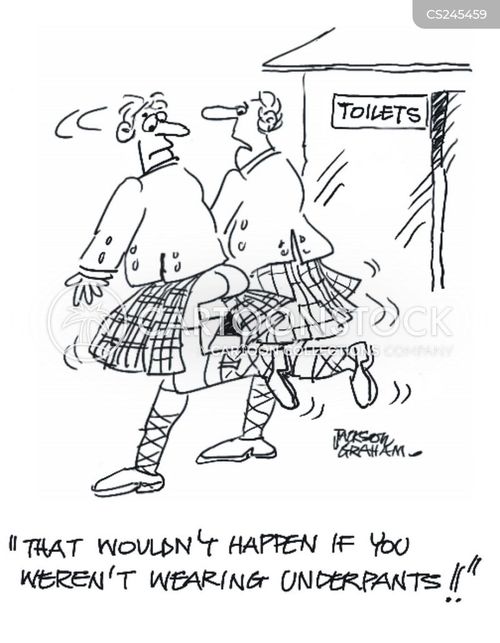 Skirt Tucked In Knickers Cartoons and Comics funny pictures from