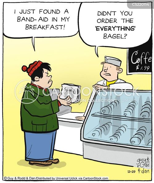 Bagel Cartoons and Comics - funny pictures from CartoonStock