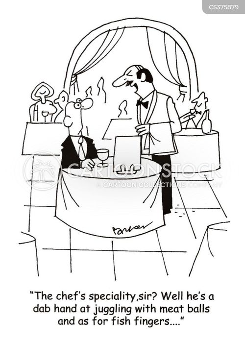 Fish Fingers Cartoons and Comics funny pictures from CartoonStock