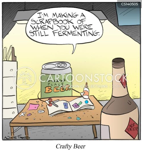 Craft Beer Cartoons and Comics funny pictures from CartoonStock