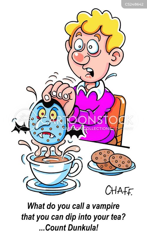 Tea And Biscuits Cartoons and Comics funny pictures from CartoonStock
