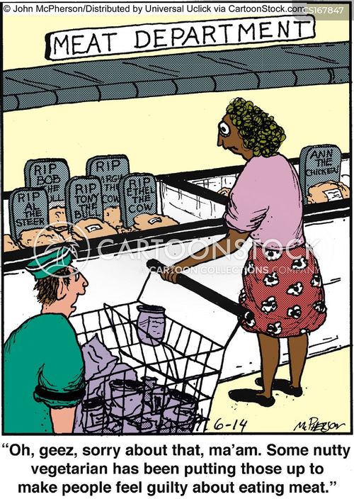 Meateaters Cartoons and Comics funny pictures from CartoonStock
