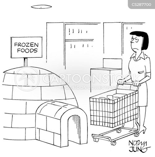 Frozen Dinners Cartoons and Comics funny pictures from CartoonStock