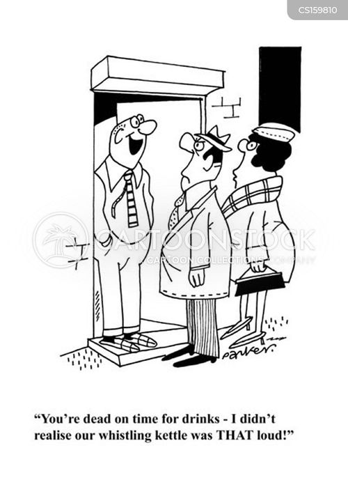 Whistling Kettles Cartoons and Comics funny pictures from CartoonStock