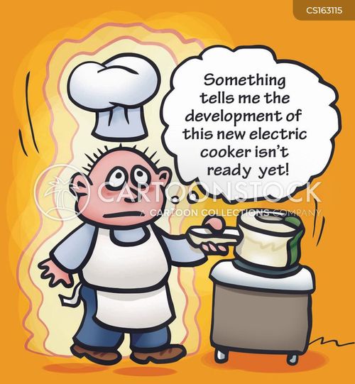 Electric Cooker Cartoons and Comics - funny pictures from CartoonStock