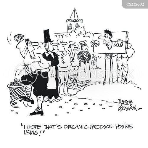 Throwing Tomatoes Cartoons and Comics funny pictures from CartoonStock