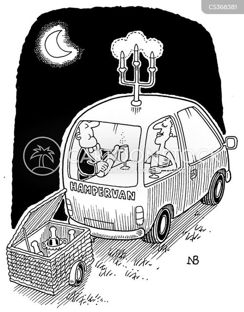 Campervan Cartoons and Comics - funny pictures from CartoonStock