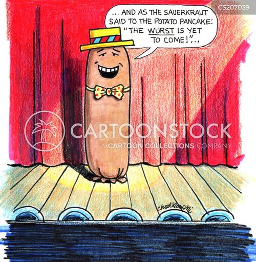 Sauerkraut Cartoons and Comics funny pictures from CartoonStock