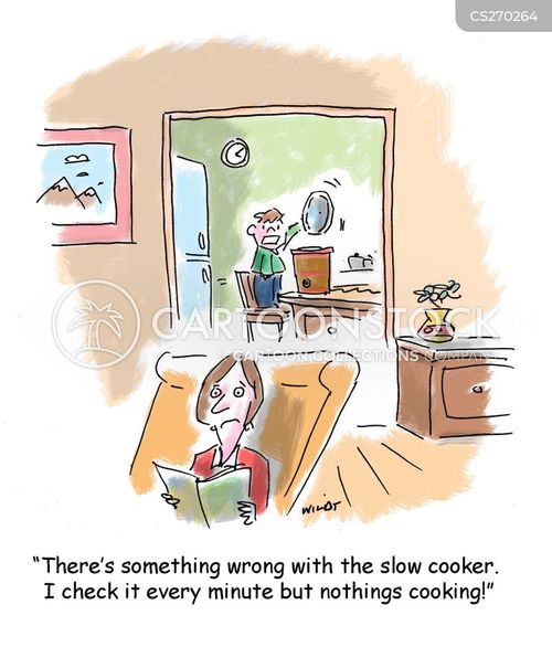 Slow Cooker Cartoons and Comics funny pictures from CartoonStock