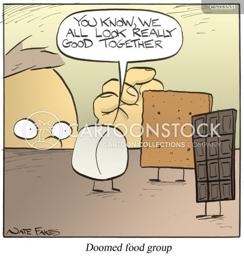 Smores Cartoons and Comics funny pictures from CartoonStock