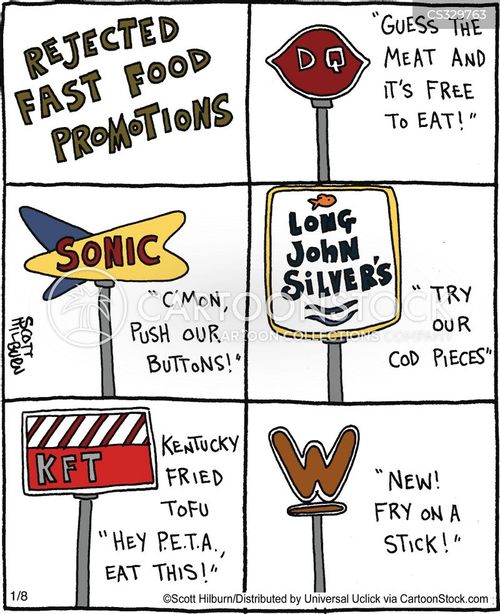 Deep Fried Food Cartoons and Comics funny pictures from CartoonStock