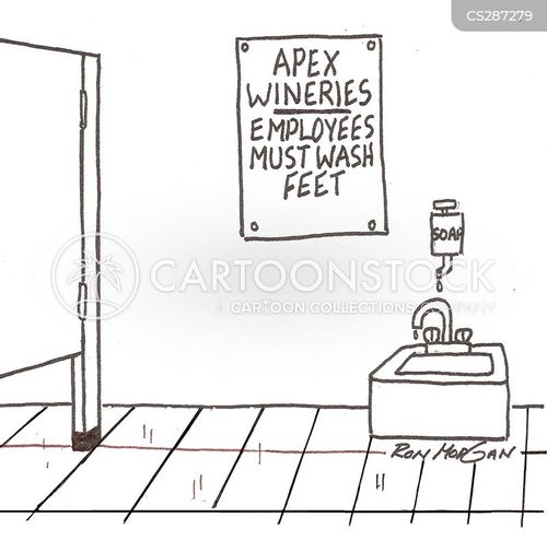 Crushing Grapes Cartoons and Comics funny pictures from CartoonStock