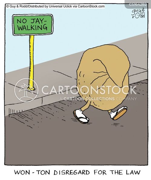 Walking Cartoons and Comics - funny pictures from CartoonStock