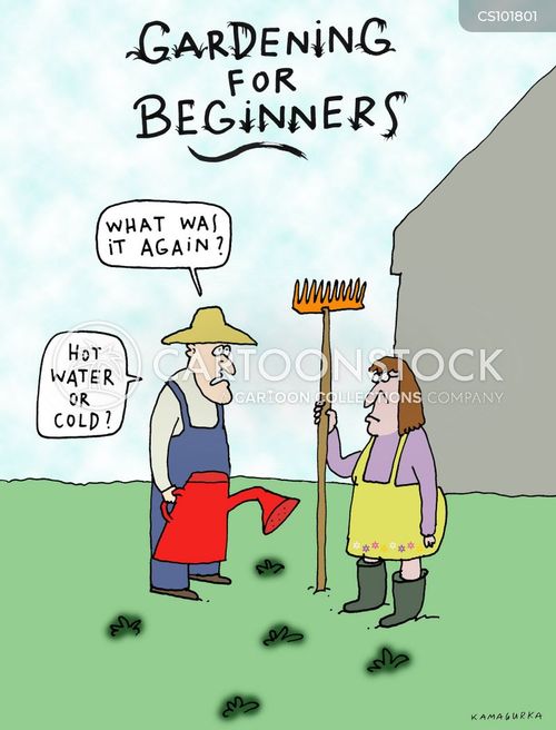 Vegetable Gardens Cartoons and Comics - funny pictures from CartoonStock