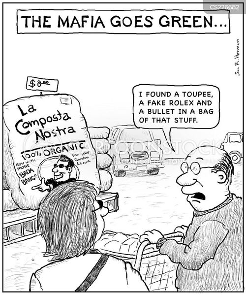 Compost Bags Cartoons and Comics funny pictures from CartoonStock