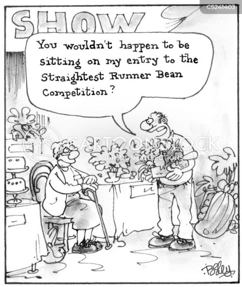 Runner Beans Cartoons and Comics funny pictures from CartoonStock