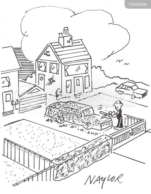 Hedge Trimming Cartoons and Comics funny pictures from CartoonStock