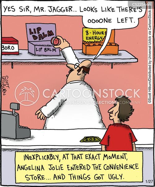 Lip Balm Cartoons and Comics funny pictures from CartoonStock