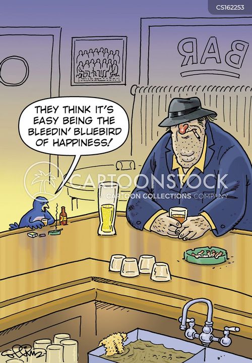 Feeling Blue Cartoons and Comics funny pictures from CartoonStock