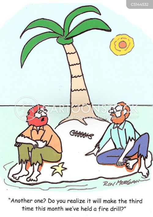 Fire Drill Cartoons and Comics funny pictures from CartoonStock