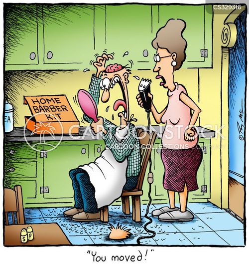 Hair Salon Cartoons and Comics - funny pictures from CartoonStock