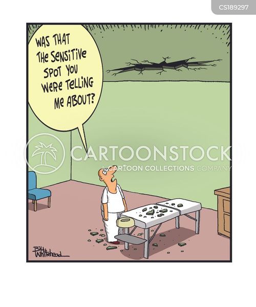 Back Rub Cartoons and Comics funny pictures from CartoonStock