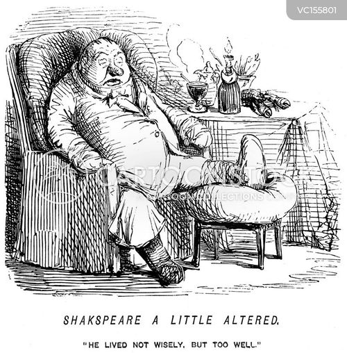 Gluttony Vintage and Historic Cartoons