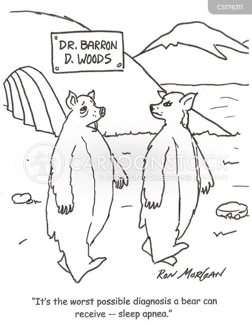 Sleep Apnea Cartoons and Comics funny pictures from CartoonStock