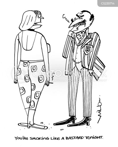 Chain Smoker Cartoons and Comics funny pictures from CartoonStock