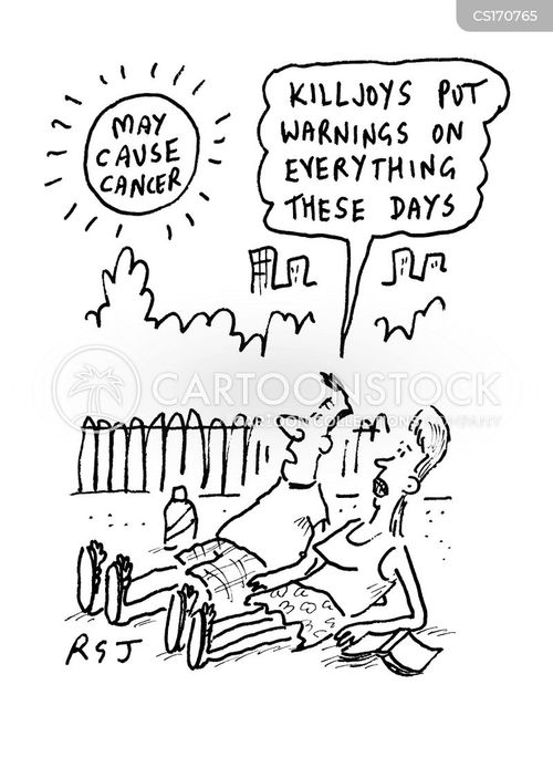 Sun Tan Cartoons and Comics funny pictures from CartoonStock