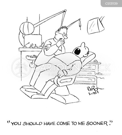 Dentists Appointment Cartoons and Comics funny pictures from CartoonStock