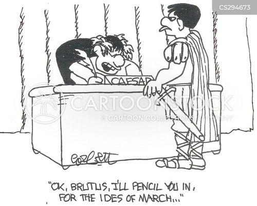 Ides Of March Cartoons and Comics - funny pictures from CartoonStock