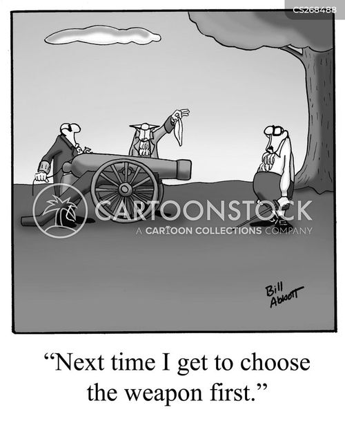 Dueling Swords Cartoons And Comics Funny Pictures From Cartoonstock