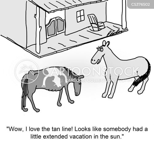 Tan Lines Cartoons And Comics Funny Pictures From Cartoonstock