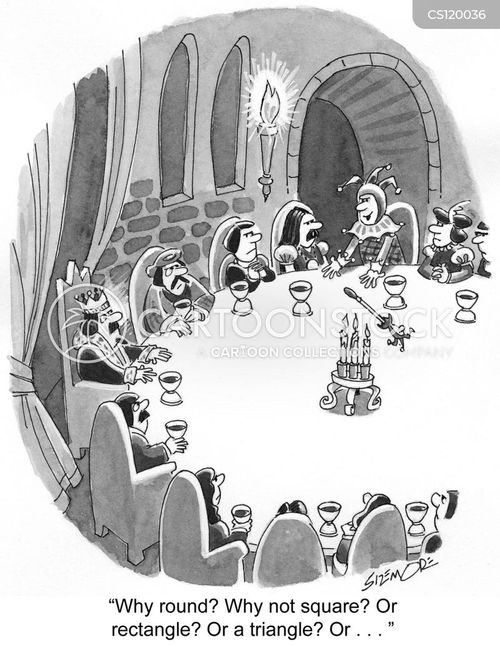 Round Table Cartoons and Comics funny pictures from CartoonStock