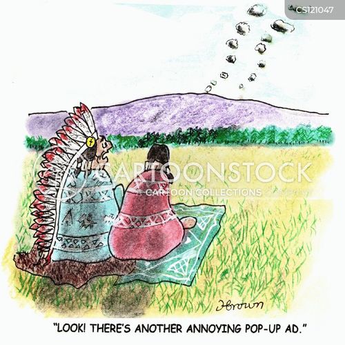 Popup Ads Cartoons and Comics funny pictures from CartoonStock