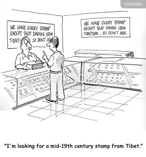 Stamp Albums Cartoons and Comics funny pictures from CartoonStock