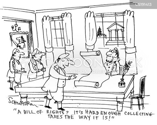Bill Of Rights Cartoons and Comics - funny pictures from CartoonStock
