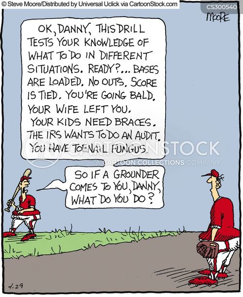 Baseball Coaches Cartoons and Comics funny pictures from CartoonStock