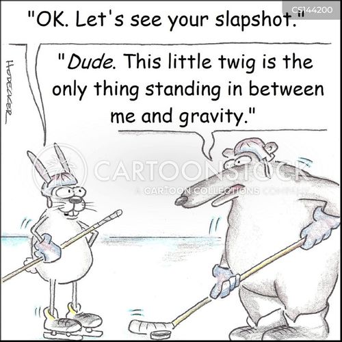 Slap Shots Cartoons and Comics - funny pictures from CartoonStock