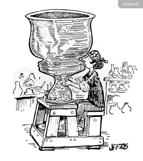 Pottery Cartoons and Comics funny pictures from CartoonStock