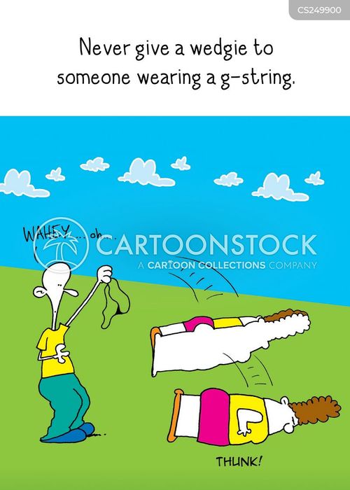 Undergarment Cartoons and Comics funny pictures from CartoonStock