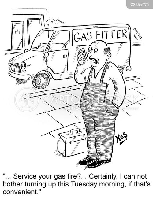 Gas Man Cartoons and Comics funny pictures from CartoonStock