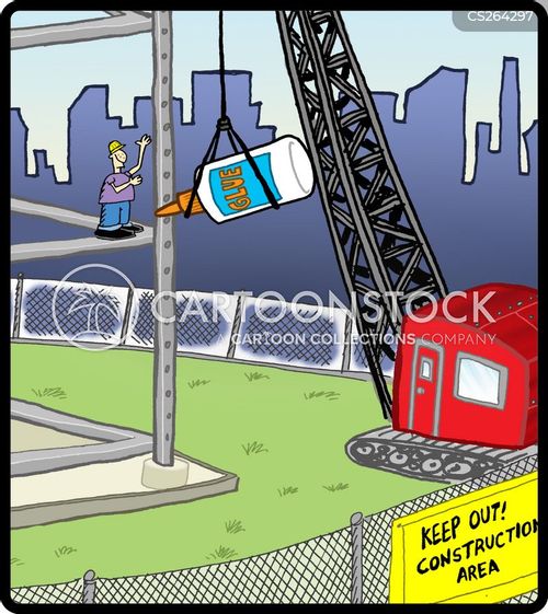 Adhesives Cartoons and Comics funny pictures from CartoonStock