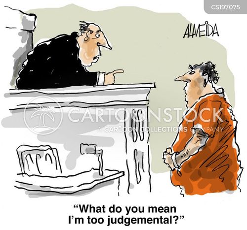 Judgemental Cartoons and Comics - funny pictures from CartoonStock