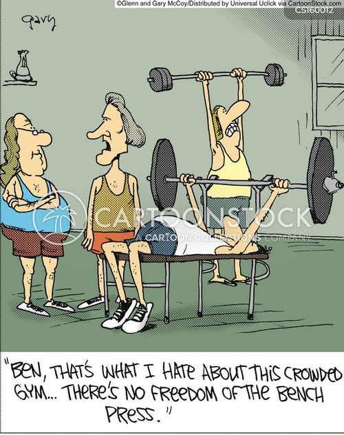 Gym cartoon