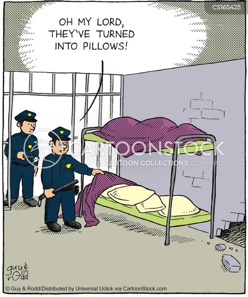 Prisoners Cartoons and Comics funny pictures from CartoonStock