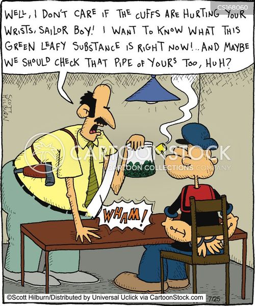 Handcuffs Cartoons and Comics funny pictures from CartoonStock