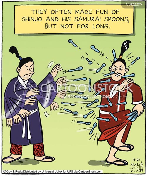 Samurai Cartoons and